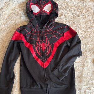 Marvel Black and Red Spider-Man Kids Jacket